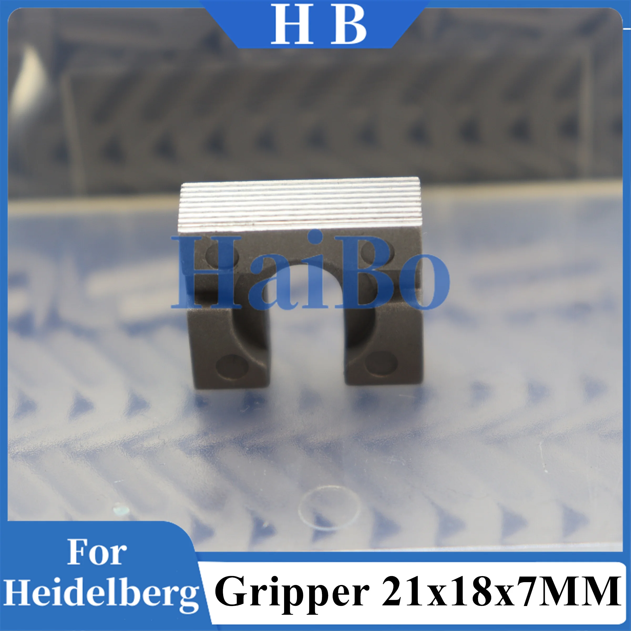 HaiBo Best Quality 21x18x7mm 58.711.101 58.011.020 Impression Cylinder Pad (Grooved) for SM 102 CD 102