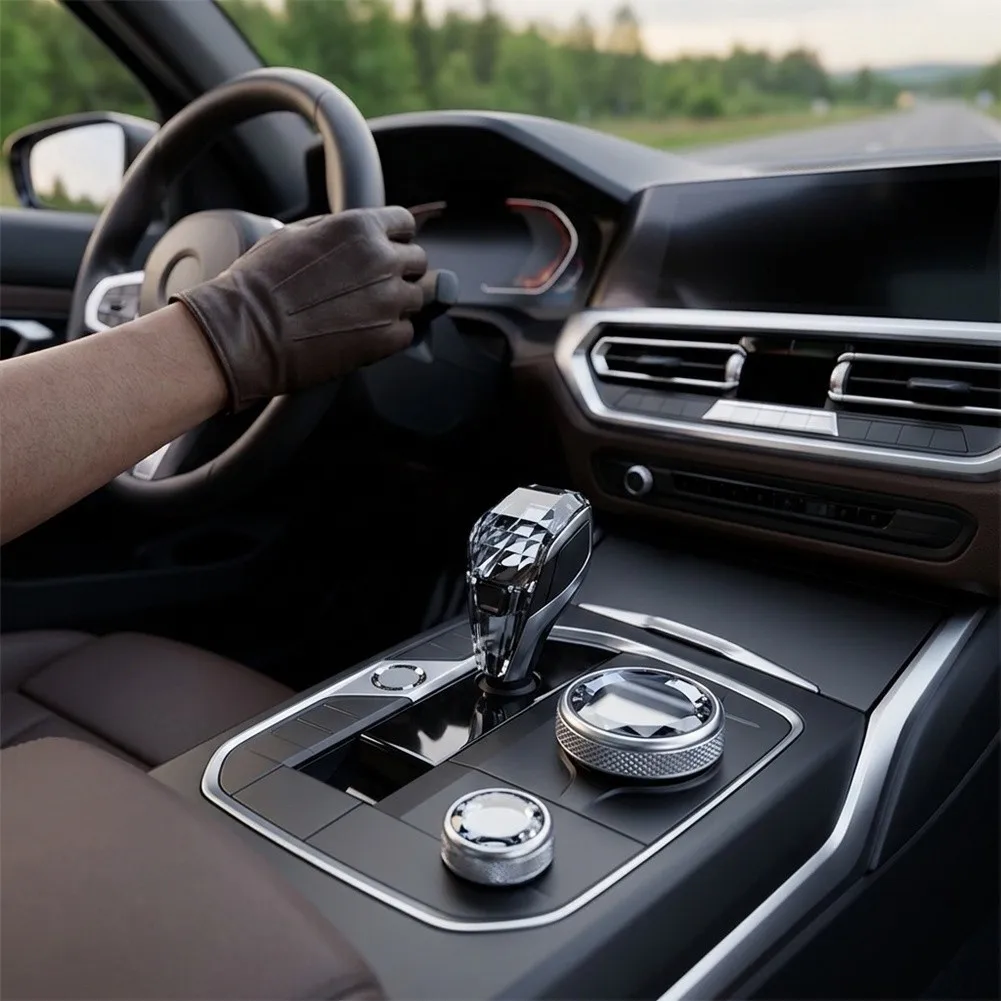 Paddle Style For Crystal Shift Kit Designed Specifically to Enhance the Look of Your For BMW Vehicle Interior (Models \'23 \'24)