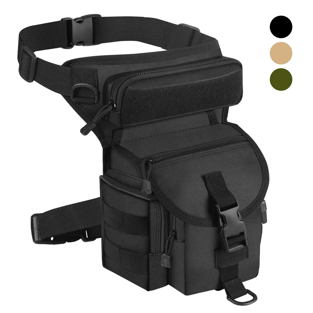 Sac de taille en poudre pour jambes tombantes, sac de taille extérieur, sac de jambe de chasse, sac de cuisse Fanny pour outils, sac de taille