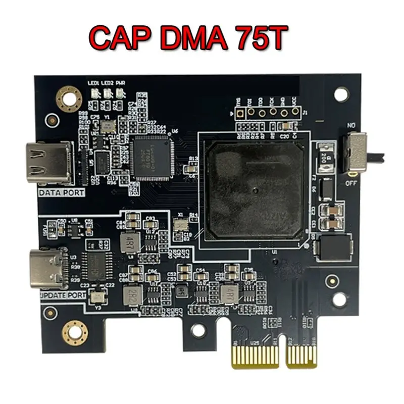 Superior High Performance Pcie Card For Kmbox Makcu Video Blender- DMA 75T FPGA Direct Memory Access Board Cap