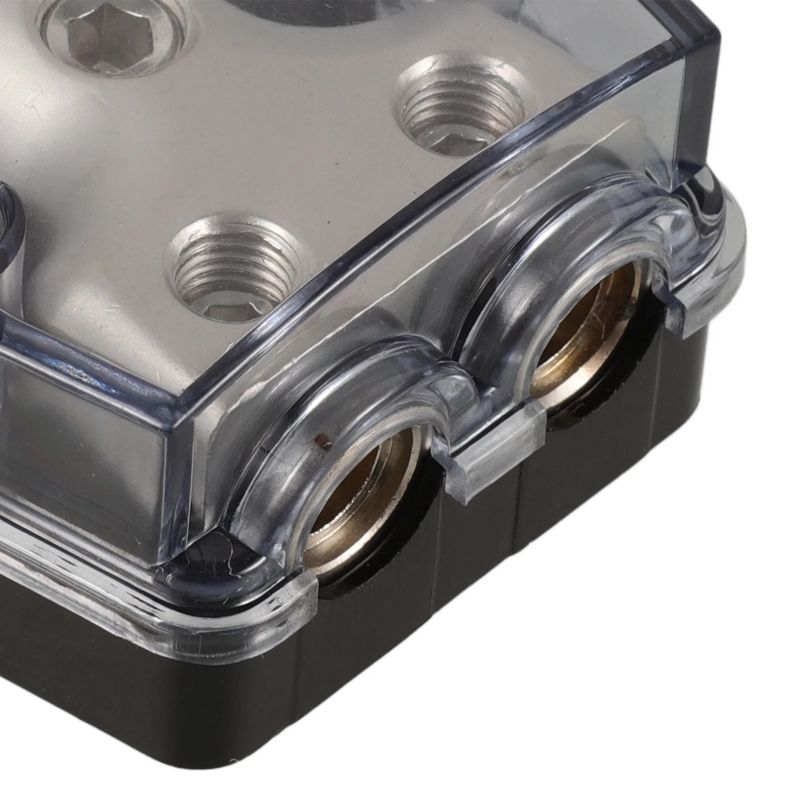 

Fuse Holder Auto Audio Car Amplifier Fuse Block 1 2 Inch High Durability Alloy Distribution Block Easy Install Clear Audio Noise