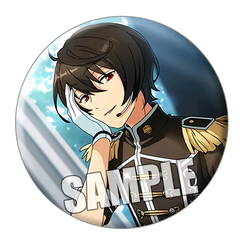 Broche de insignia de Anime Ritsu Sakuma, juego de muñecas, Pin de Cosplay, botón de juguete para accesorios, regalo, 58mm