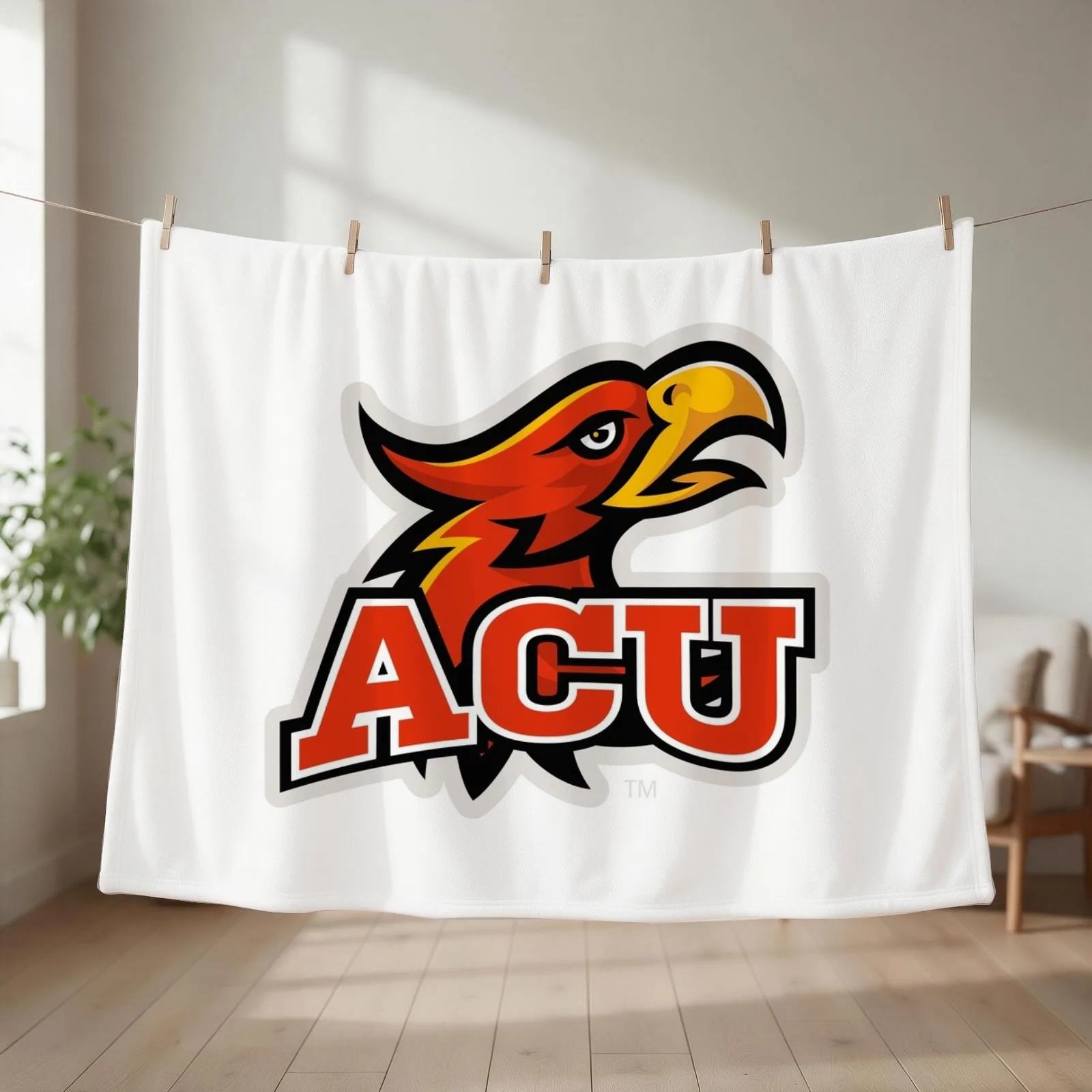 Arizona Christian University firestorm Throw Blanket couch cozy soft plush fuzzy picnic outdoor blanket