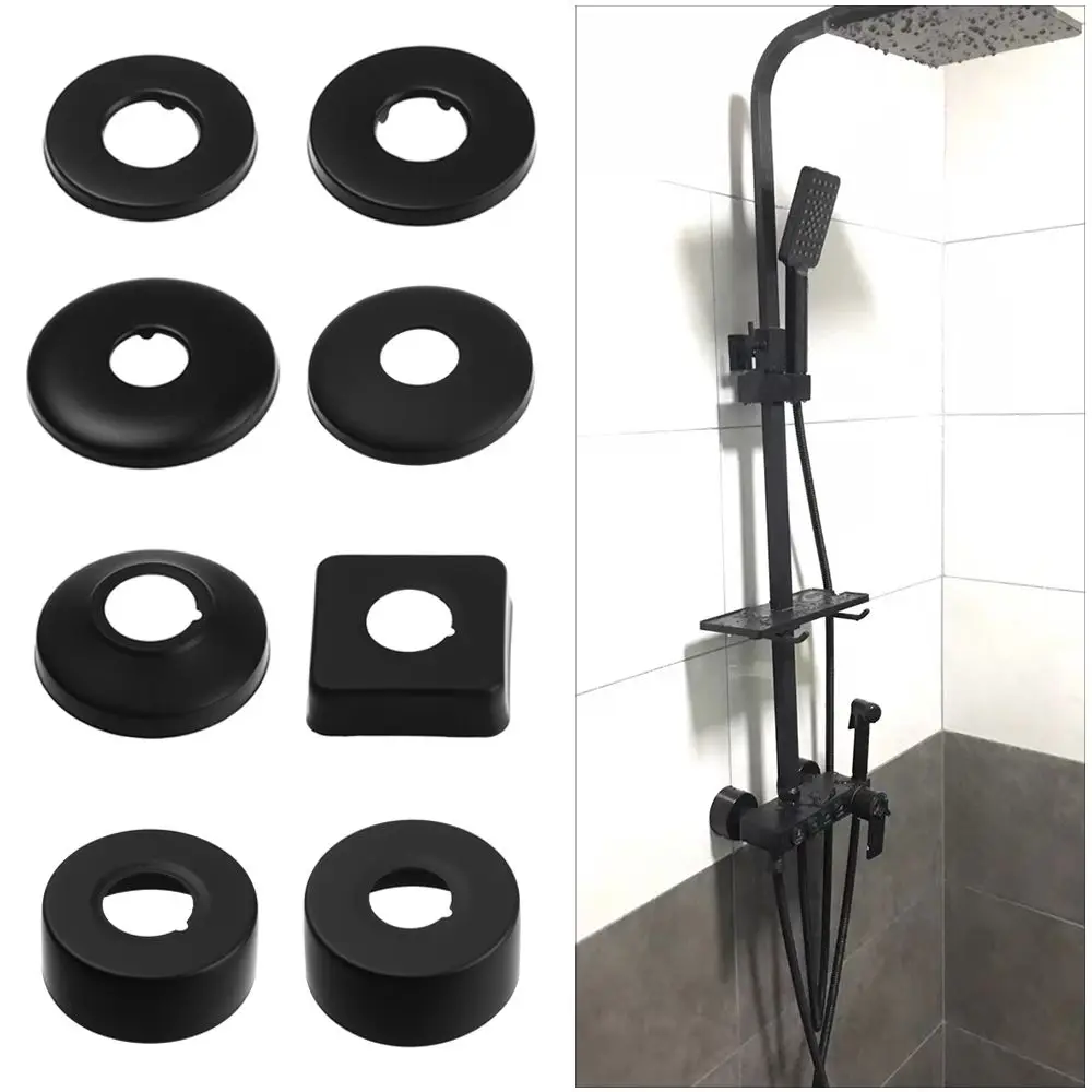 

Useful Flange Cover Stainless Steel Wall Flange Faucet Decor Pipe Wall Covers Faucet Decorative Cover Faucet Accessories