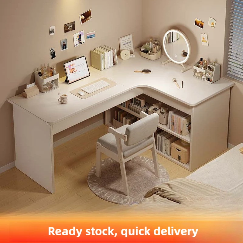 مكتب الكمبيوتر سطح المكتب غرفة النوم المنزلية رف الكتب المتكامل طالب تعلم الكتابة مكتب مكتب متعدد الوظائف الزاوية #1