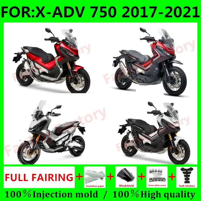 New ABS Motorcycle Whole Fairings Kit fit for X-ADV XADV X ADV 750 2017 2018 2019 2020 body full fairing kits set