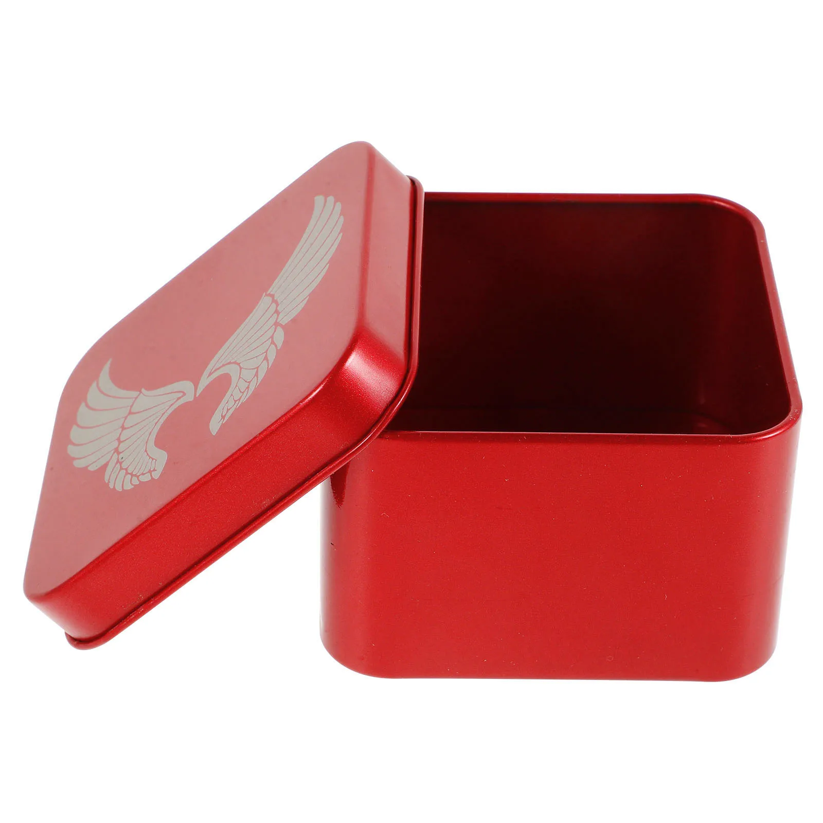 

1pcs Portable Tarot Card Box Iron Material Holder Compact Design Storage Container TCG Card Organizer Baseball Case