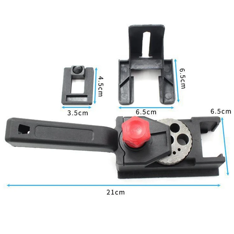 Hot Woodworking Drilling Tool With Positioning Limit Fixture, Suitable For 3-12Mm Hole Spacing