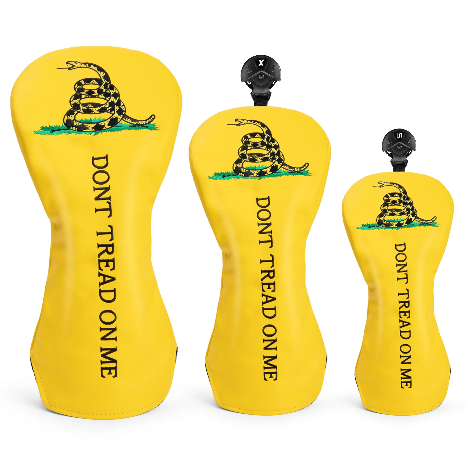 

Забавные чехлы для головок клюшек для гольфа, 4 модели в наличии: 1 или 3 штуки в упаковке, чехлы для драйверов, чехлы для вудов 3/5, чехлы для гибридов.