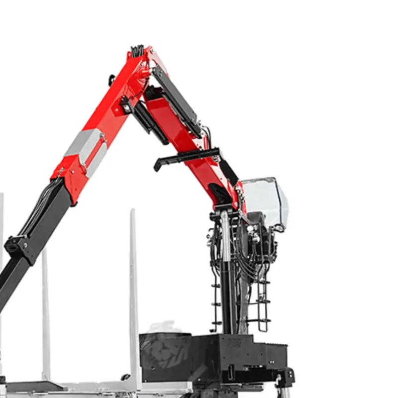 6x6 LESU 1/14 Metal Chassis Hydraulic RC Logging Truck Timber Truck Crane VM FE Cabin Radio Control Cars Axle Lock Light Sound