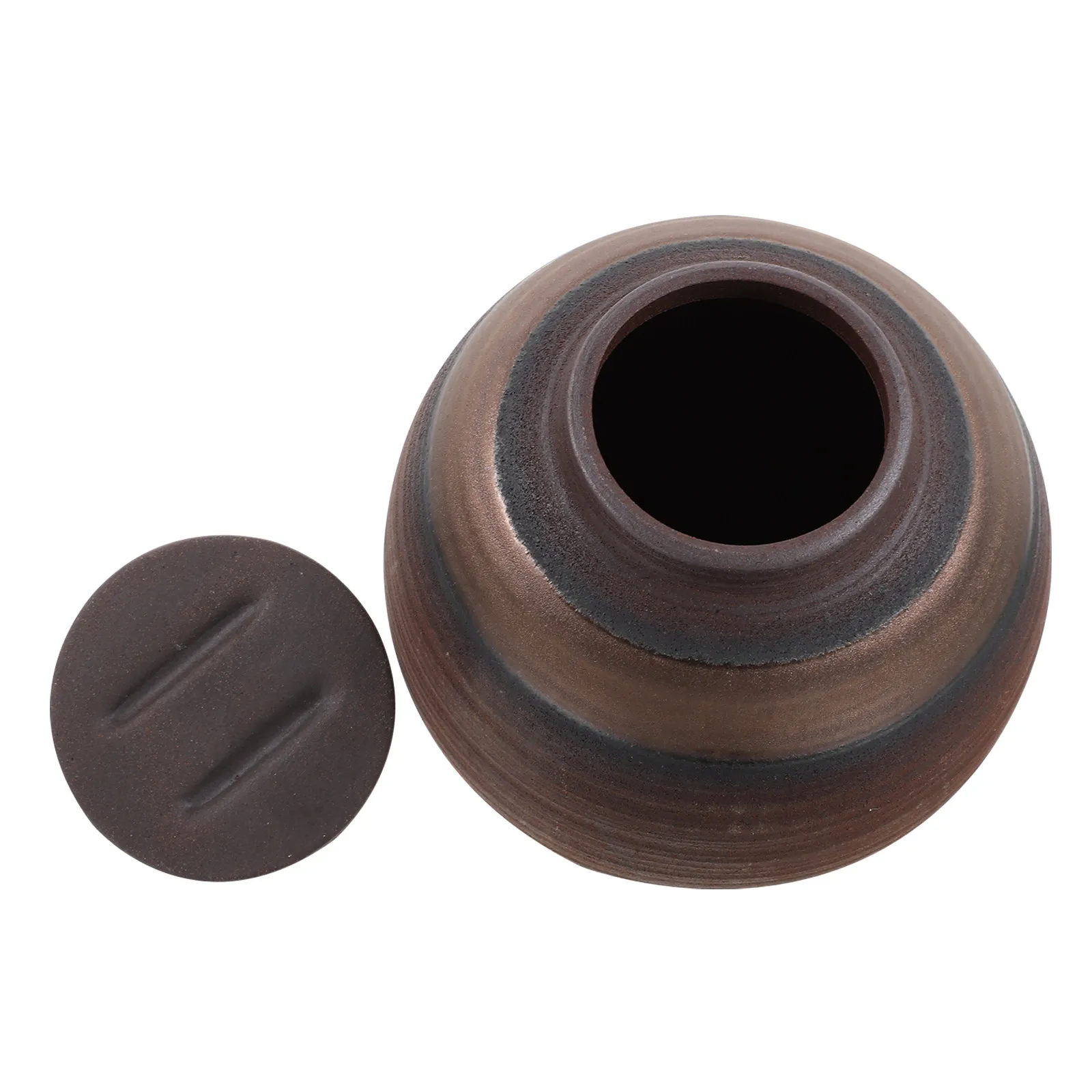 

Airtight Ceramic Storage Canister for Loose Tea Coffee Cereal Rice Beans Nuts Dried Food Moisture Proof Freshness Preserving Jar