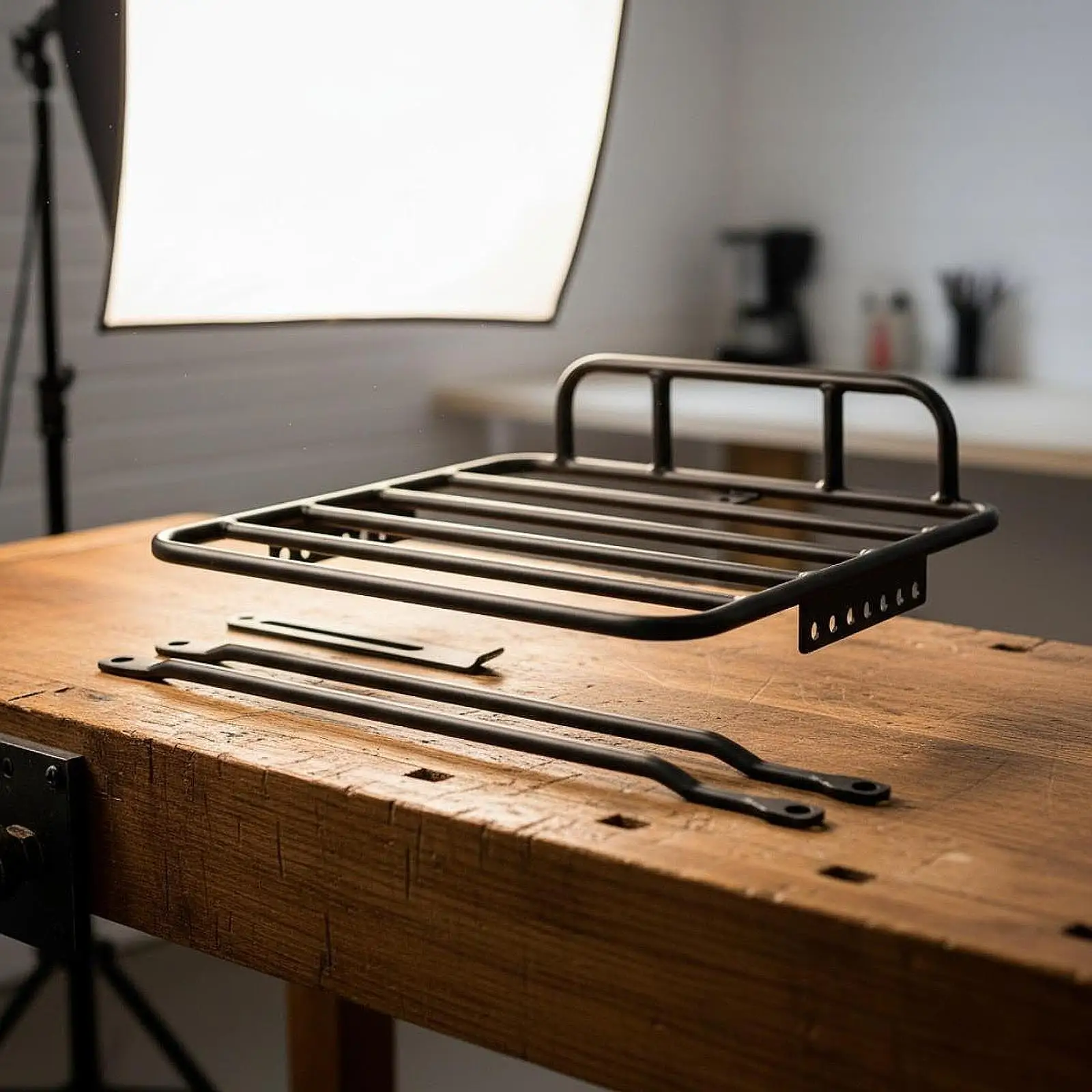 Front Bike Rack Accessory for Mountain/Road Bikes Practical Supplies Direct Replaces Universal with Support Struts Cargo Carrier