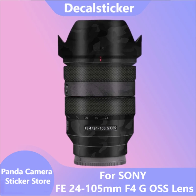 For SONY FE 24-105mm F4 G OSS Lens Sticker Anti-Scratch Coat Wrap Protective Film Body Protector Decal Skin 4/24-105