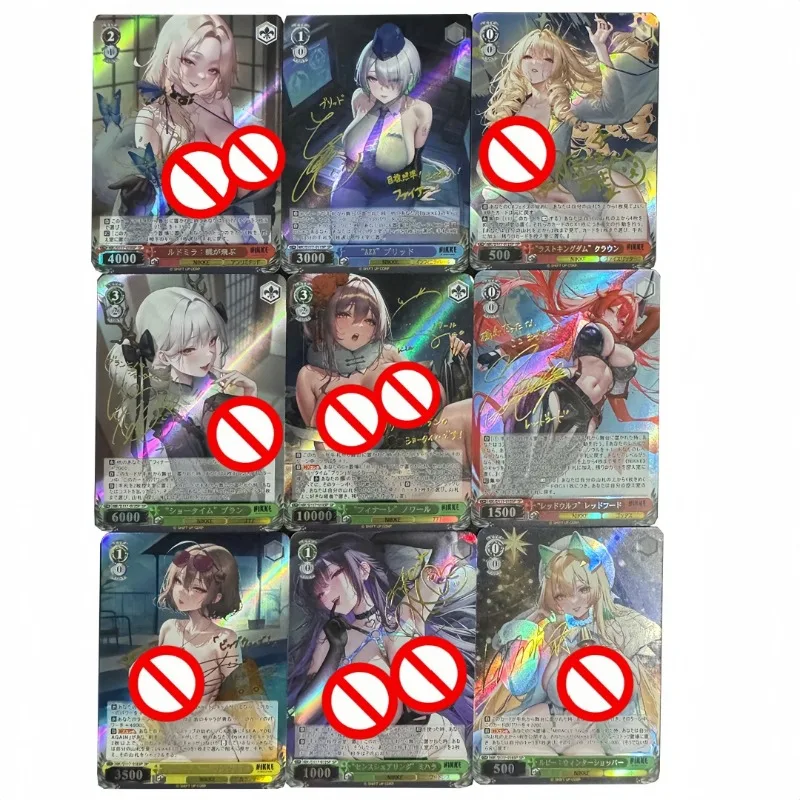 

9 шт./компл. Diy Sarah Wiedenheft Dorothy, самодельная коллекционная карта, мультяшная японская версия, золотой знак, Райан Барли, саржевая флэш-карта