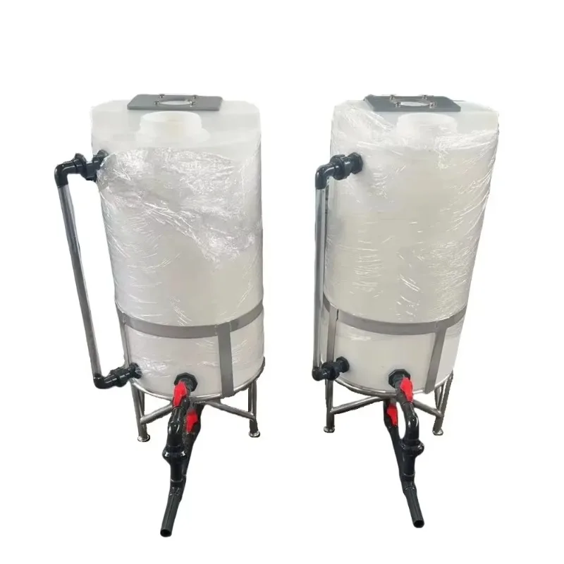 200litre Poly Plastic Liquid Storage Chemical Dosing Mixing Tank with Agitator Machine