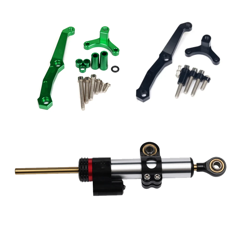 

For Kawasaki Z800 Z-800 2015 2016 2017 Motorcycle Accessories Damper Steering Stabilize Safety Control Bracket Mount