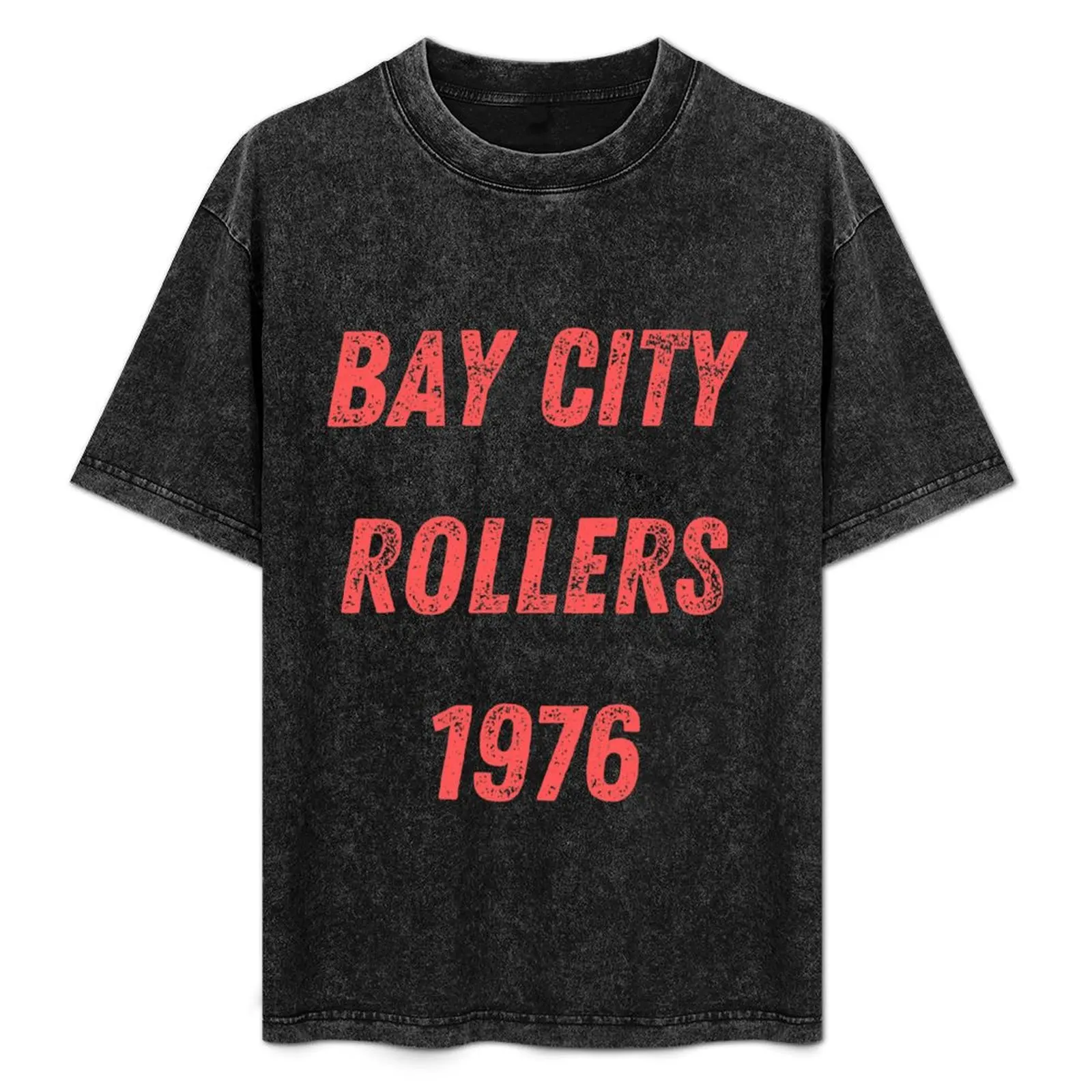 

Футболка Bay City Rollers 1976, повседневная футболка для летнего отдыха