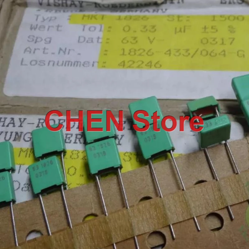 20PCS/50PCS Germany VISHAY ERO MKT1826 0.33UF 63V 330NF P5MM film capacitor 1826 334/63V Free Shipping