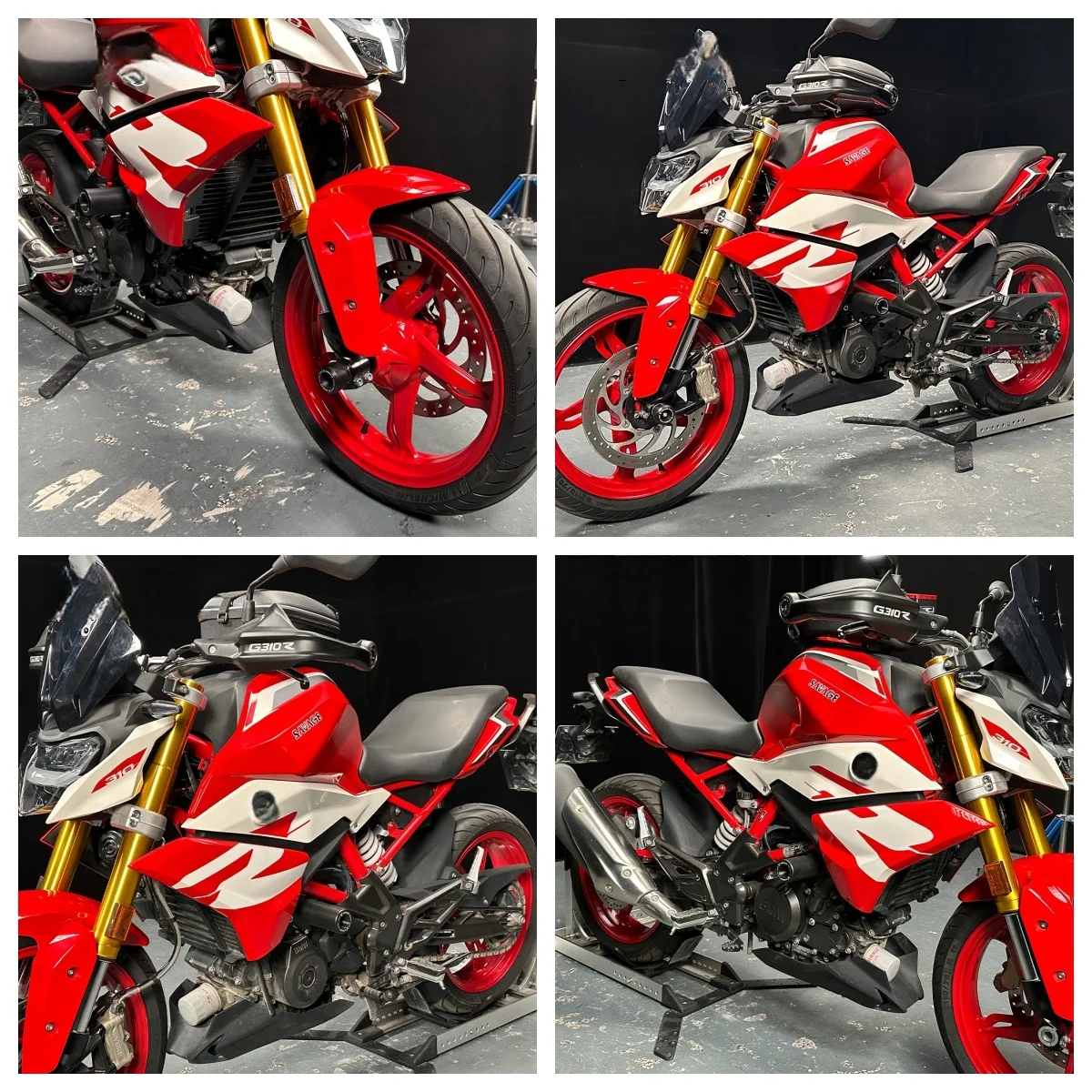 For BMW G310R G310RR G310GS G310 R/RR/GS Motorcycle Frame Fairing Guard Crash Slider Rear Front Wheel Axle Slider Protector