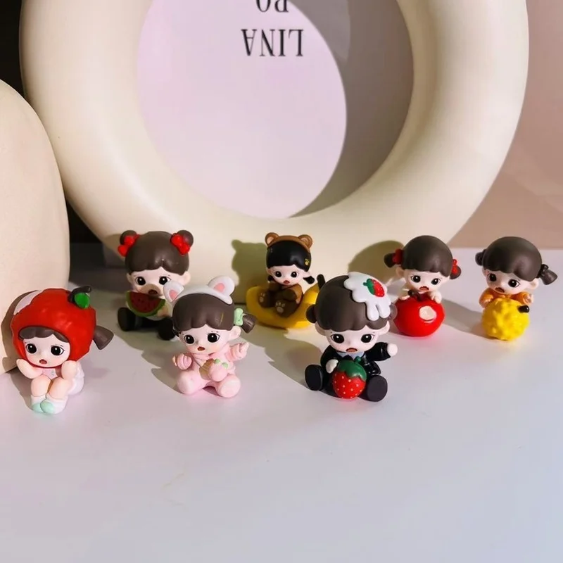 

Tntspace Baby Zoraa I Love To Eat Fruit Mini Series Desktop Creative Ornaments Diy Car Decoration Mysterious Box Exquisite Gifts