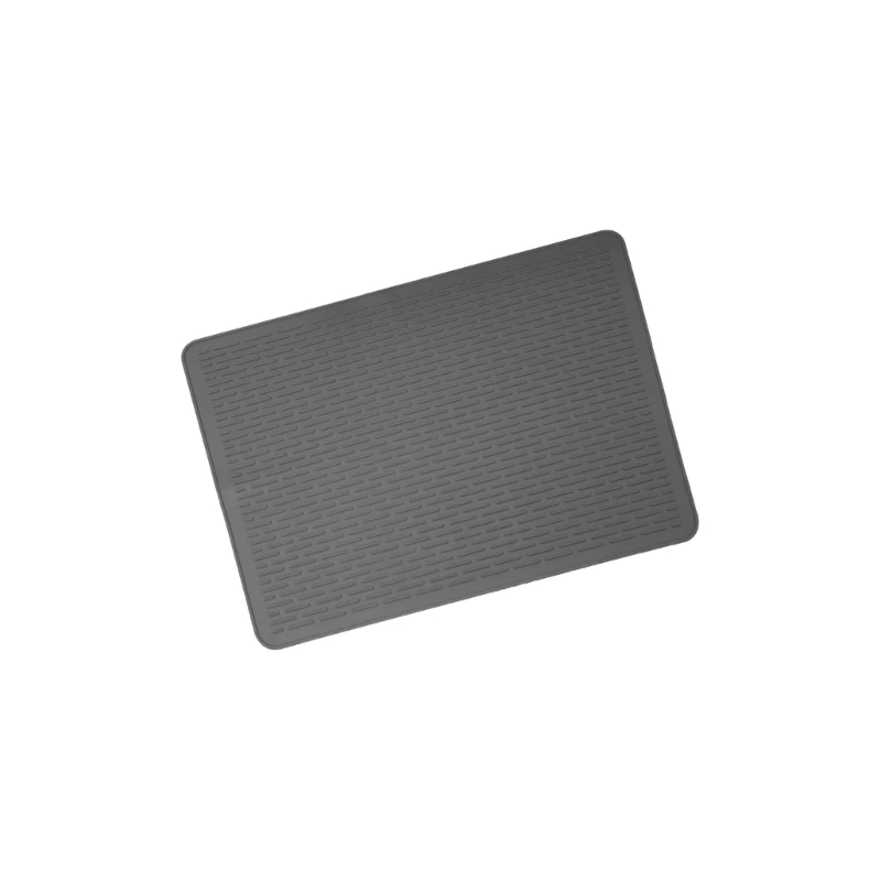 H8WB Textured Drainage Silicone Kitchen Mats Heat Resistant Surfaces Protectors For Dining Table Decors