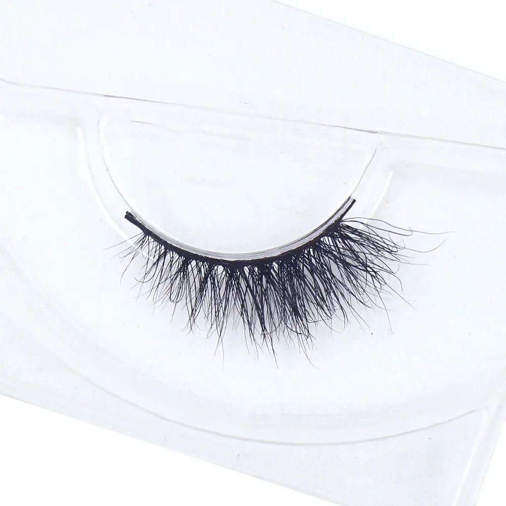 LEHUAMAO Half Eyelashes Natural Half Eye False Eyelashe Soft Wispy 3D Mink Lashes Eyelash Extension For Foxy Eye Sexy Eye Makeup