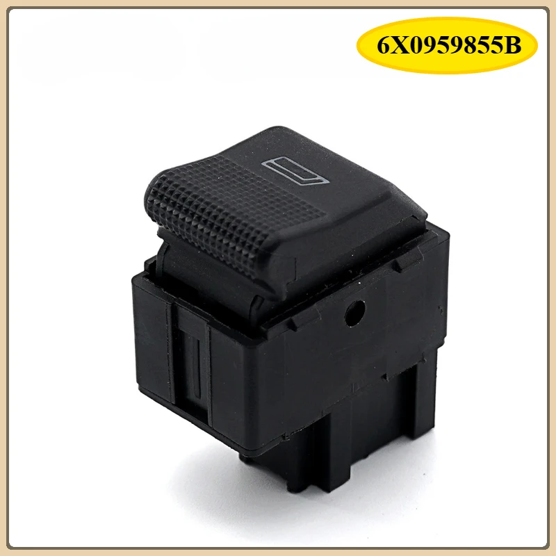 

6X0959855B Автомобильный переключатель стеклоподъемника с одной кнопкой для Volkswagen VW Polo Hatcback 6N2 для Seat Ibiza Arosa Cordoba