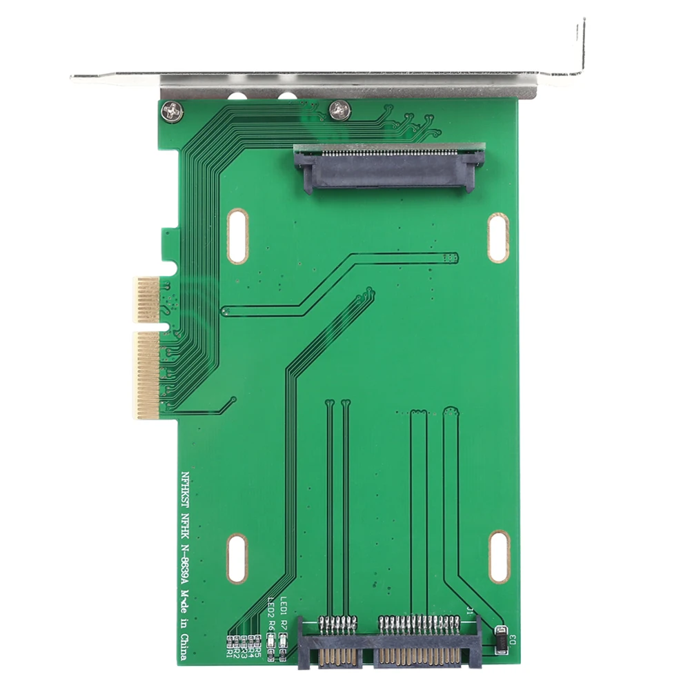 PCI-E 3.0 x4 Lane to U.2 U2 Kit SFF-8639 Host Adapter for Intel Motherboard & 750 NVMe PCIe SSD