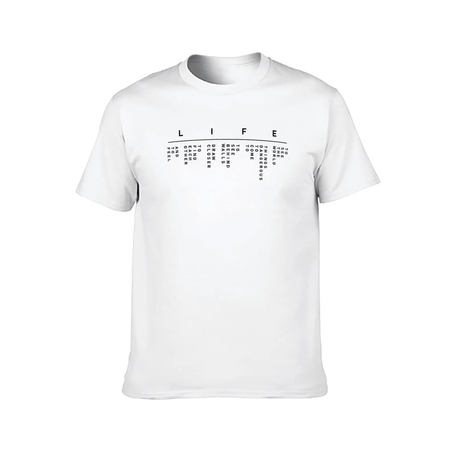 Secret Life of Walter Mitty - LIFE's Motto (Logo Version) T-Shirt man t shirts for men man graphic t shirt T-Shirt
