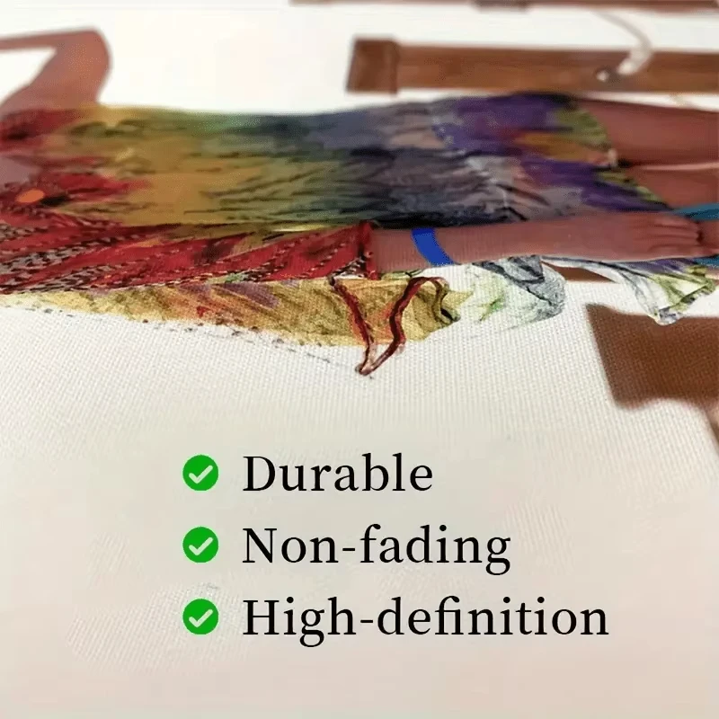 شخصية مخصصة قماش يطبع صور ملصق مخصص للحياة العائلية الحيوانات الأليفة أنيمي أعياد الميلاد حفلات الزفاف مشهد ديكور المنزل الهدايا