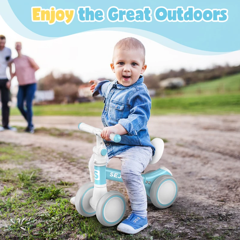 Sejoy Baby Balance Bike for 1 Year Old Boys Girls Toddler Balance Bike Infant First Walking Bike Toddler Training Bike