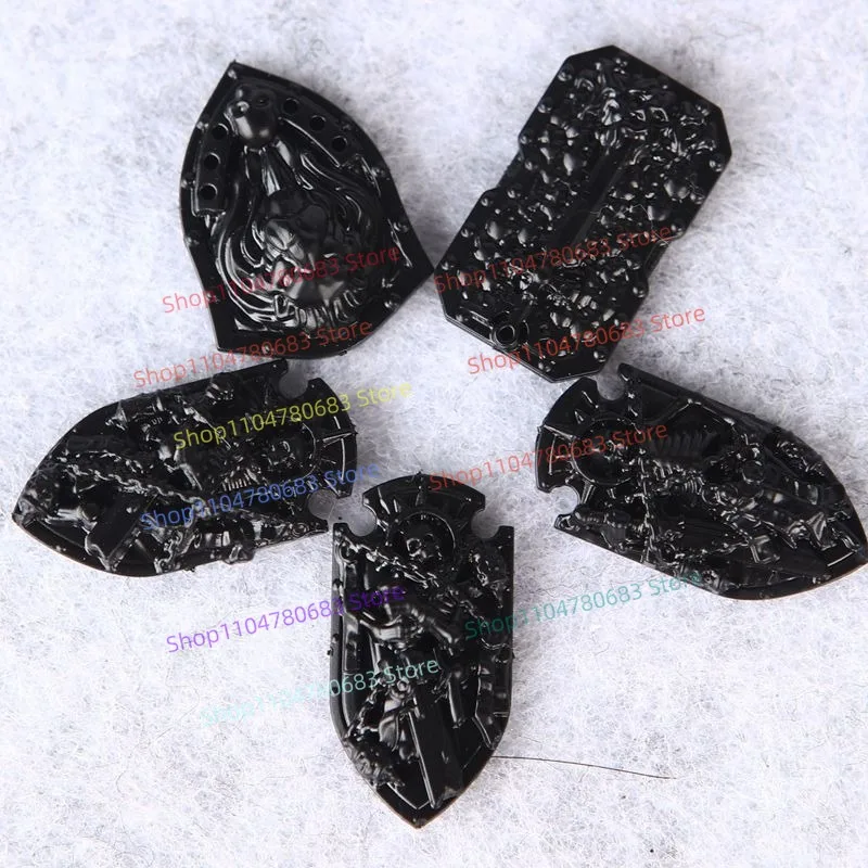 MOC ビルディングブロックシールドレーザーガンアクセサリーミニフィギュア組立モデルディスプレイアニメゲームキャラクター装飾玩具ギフト