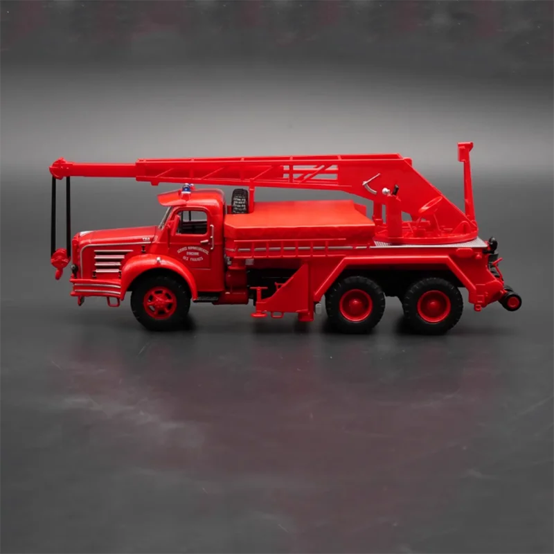 Berliet IXO fundido a presión, modelo de vehículo de aleación de motor de fuego, Magirus TBO, colección de simulación terminada, decoración de exhibición de regalo, escala 1:43