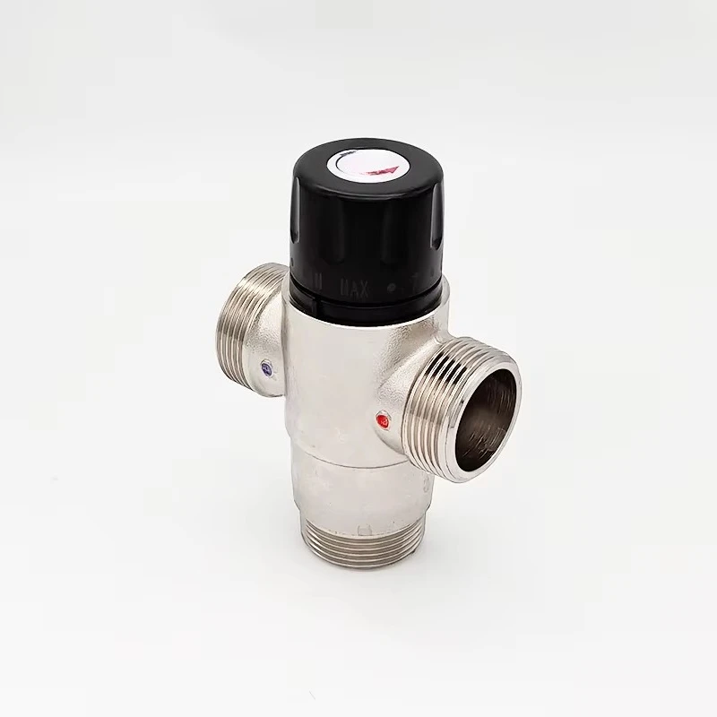 

Высокое качество 1-1/4 "DN32 смесительный клапан для воды водонагреватель солнечный термостатический клапан трехходовой клапан контроля температуры воды