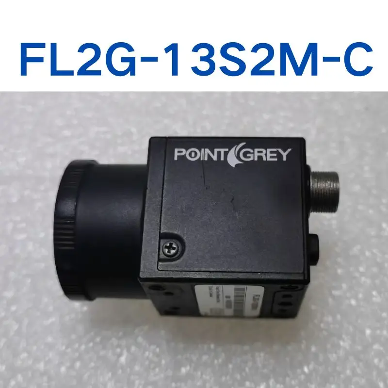 Used FL2G-13S2M-C Industrial Camera tested OK, function intact