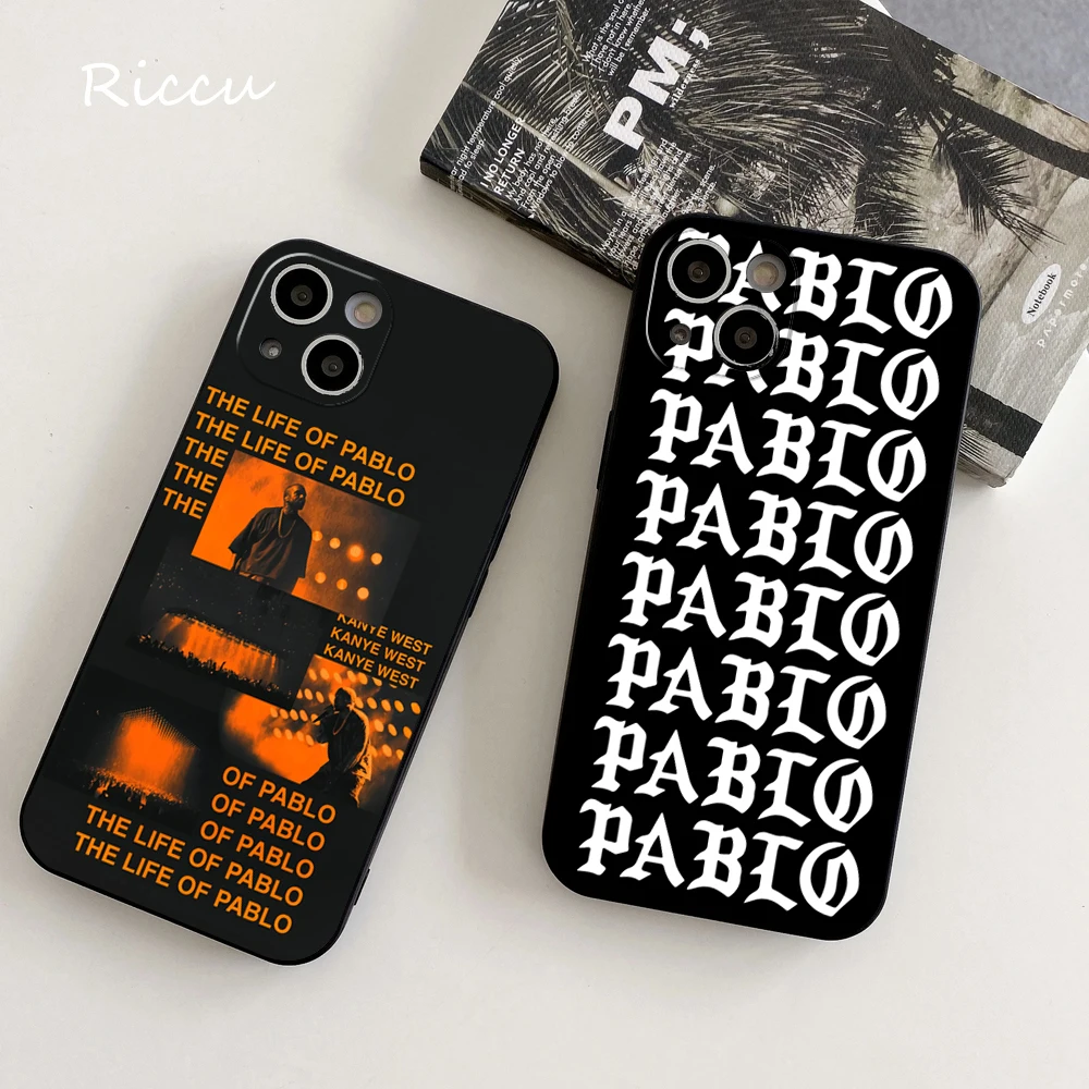 I FEEL LIKE PABLO Rapper Kanye West Phone Case FOR IPhone 14 15 11 12 Pro 8 7 Plus MAX 12 MINI XR XS 13 Covers fishing Silicone