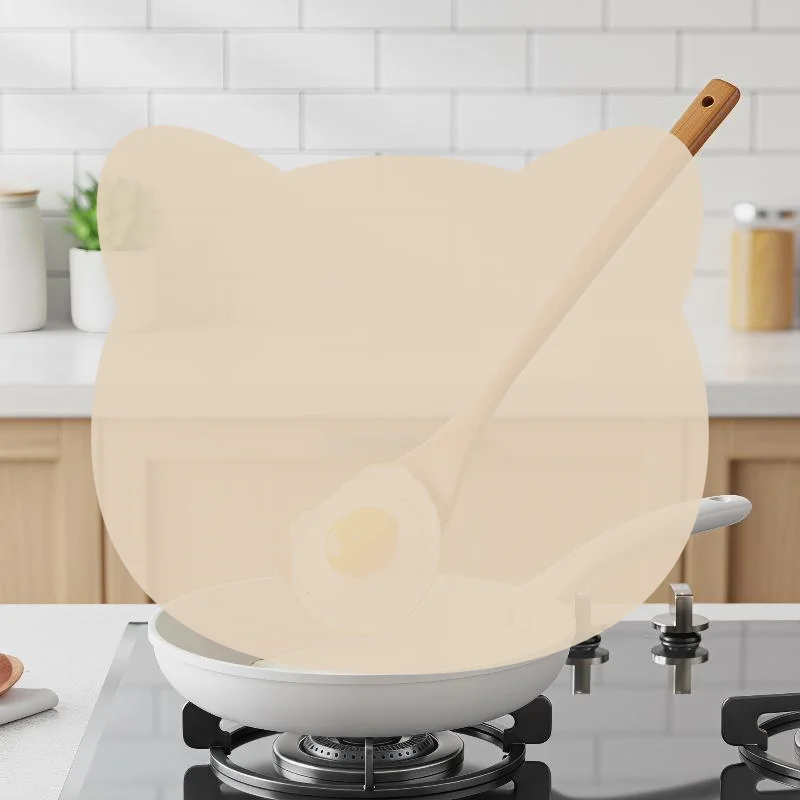 Kitchen Utensils No Stick Wooden Spatula Premium High Heat Wooden Turner Sturdy Versatile Frying Spatula Fried Food