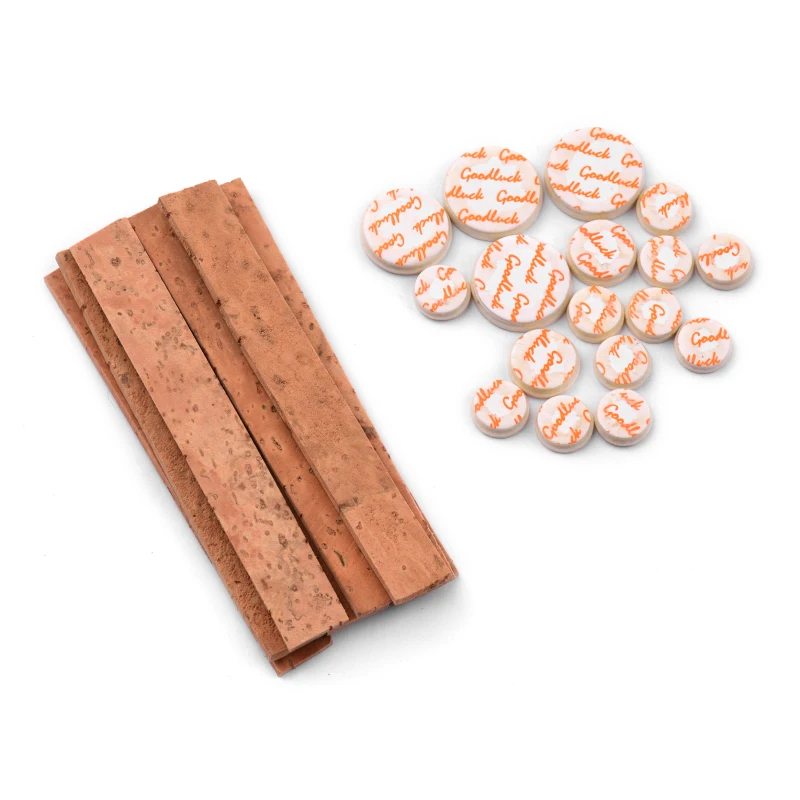 Clarinet Neck Joint Cork and Pad Set 10 Piece of Clarinet Neck Joint Cork 17 Piece Clarinet Pads for Bb Clarinet.