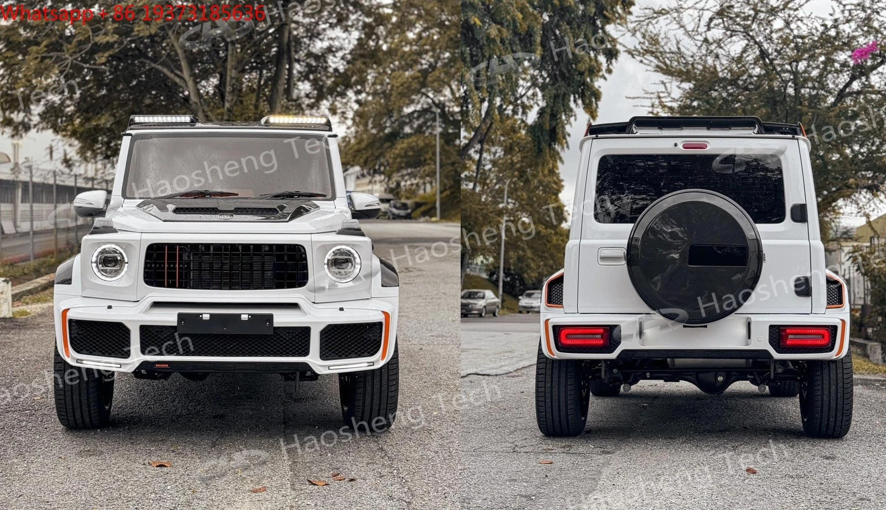 For 2018-2023Y Jimny JB74 Upgrade to Mini G63 Car Auto Body Kits Parts Accessories Bumper for SUZUKI Jimny JB64 JB74 JC74