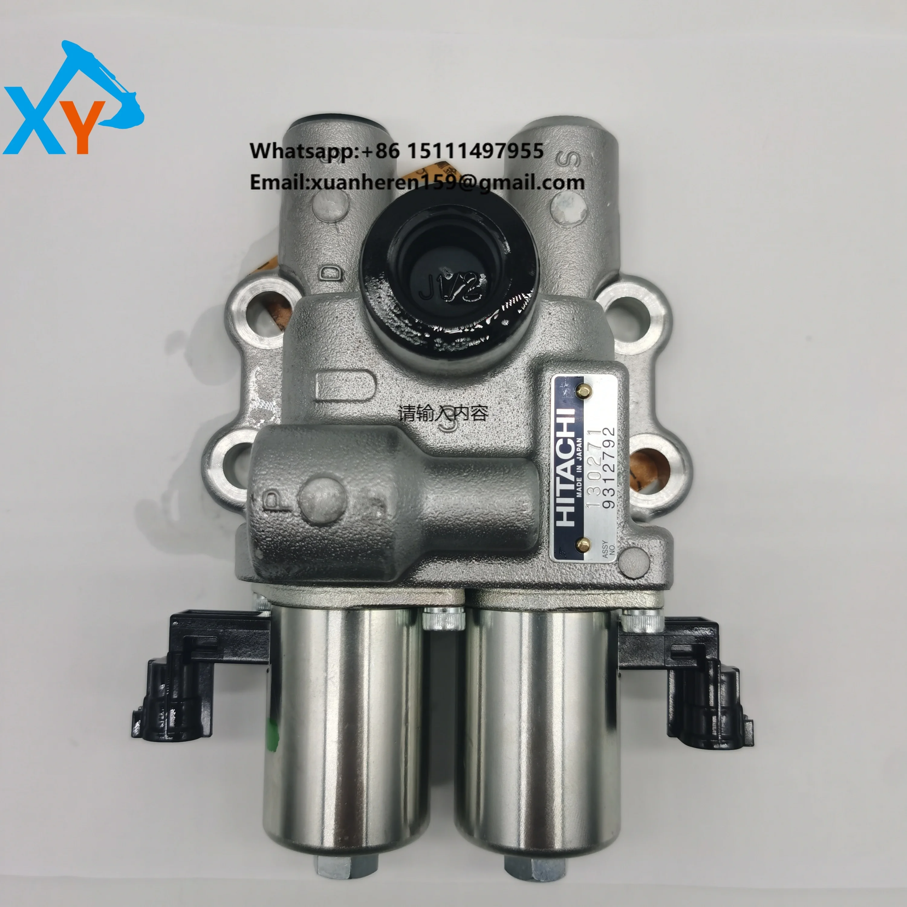 Original Excavator Parts Hydraulic Pump Solenoid Valve 9312792 for ZX200-5G ZX240LC-5G ZX250LC-5G ZX280LC-5G ZX350LC-5G