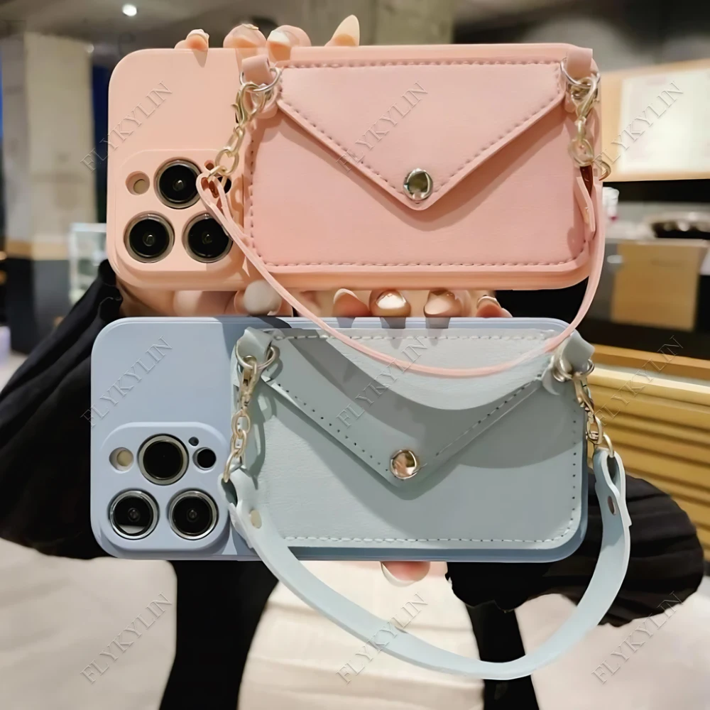 Mode Armband Brieftasche Telefon Fall Für Xiaomi Redmi 14C 13C 5G 12C 10C 9C A3 A2 A1 12 10A 9 Stoßfest Silikon Handtasche Abdeckung