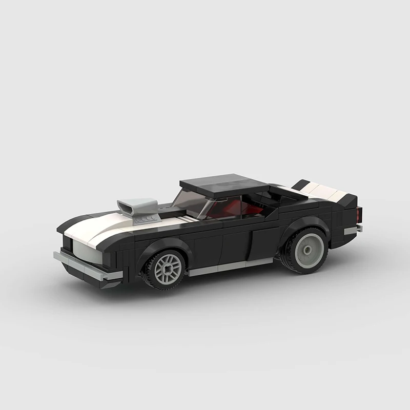 Z28 MOC автомобиль скоростные чемпионы супер-гонки F1 модель автомобиля строительный блок гоночный конструктор строительный блок Рождественский подарок город технический
