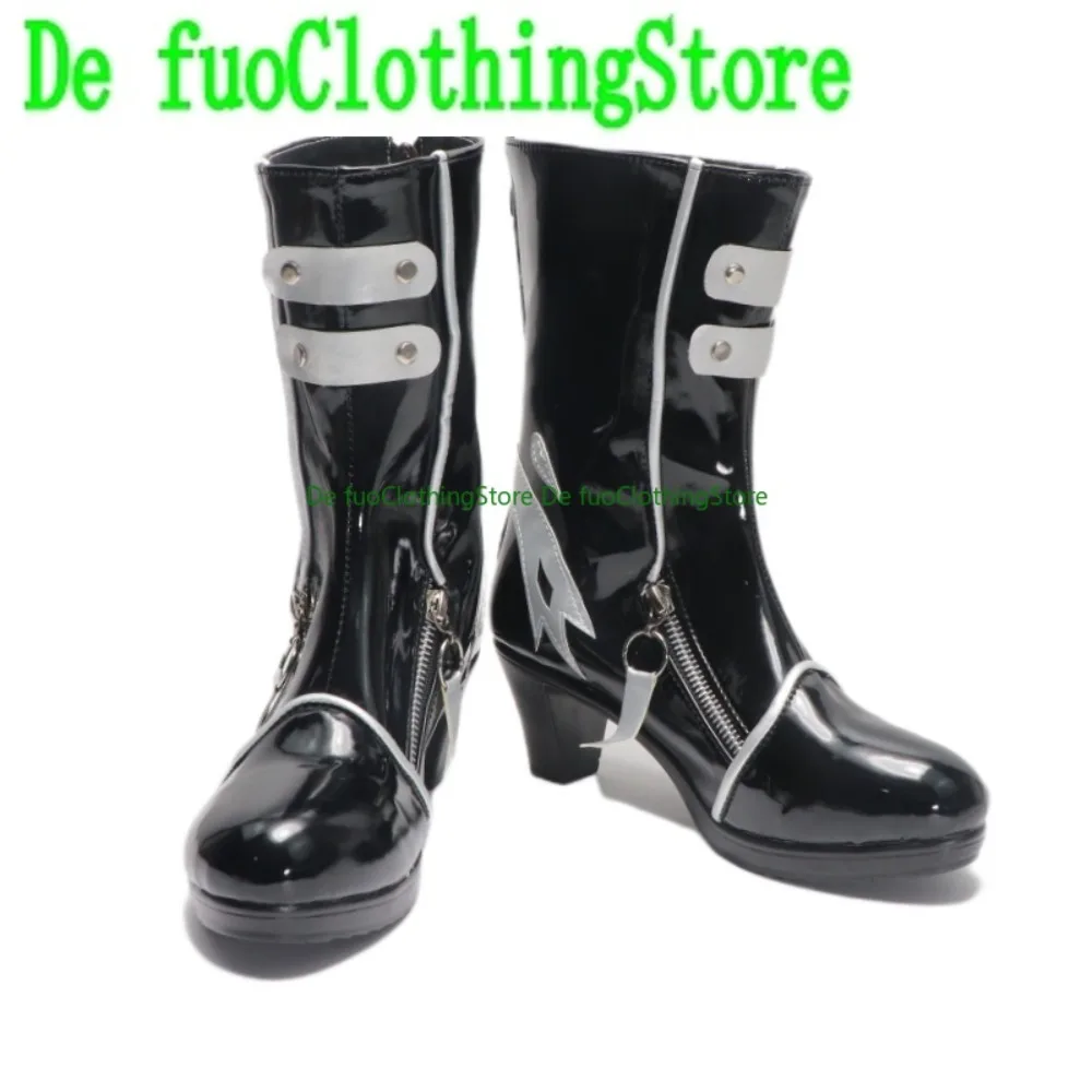 

DefuoClothing Arknights Zuo Le, обувь для косплея, тематические ботинки на Хэллоуин, карнавальные костюмы для вечеринок, аксессуары, обувь