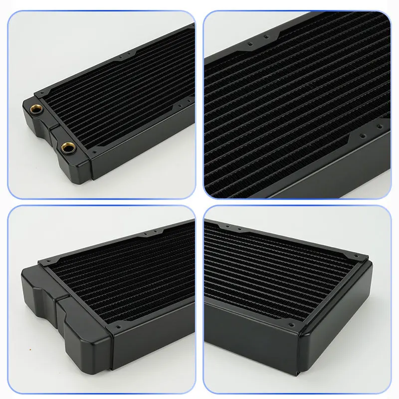 Yingbo 280 شريط نحاسي 40 مبادل حراري سميك صف تبديد الحرارة صف بارد هيكل الكمبيوتر النحاس المياه الصف البارد لتقوم بها بنفسك انقسام وات