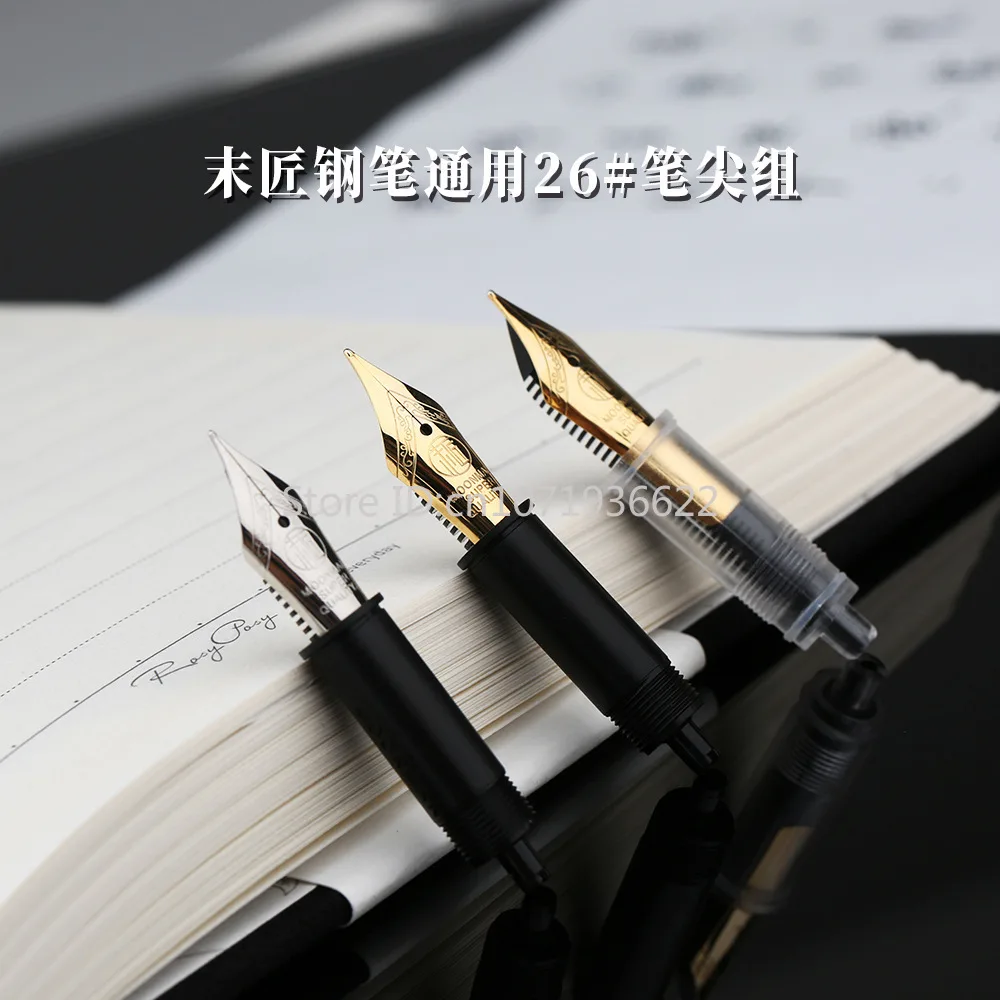 Majohn N0.5 Gold/Silver Gold Plated Universal Pen Nib adapted to Majohn V1 S1 S3 N3 Fountain Pen Accessories