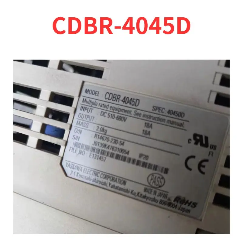 

Second-hand CDBR-4045D inverter test OK Fast Shipping