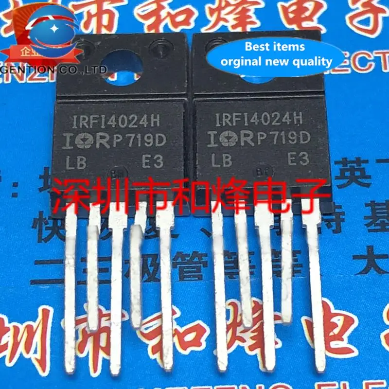 

5 шт. 100% оригинал, новый IRFI4024H TO-220F-5 55 В 11 А