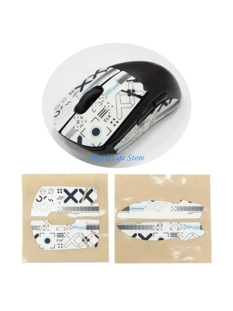 

E65E Mouse Skates Mice Anti-Slip Elastics Refined Side Grips for G Wireless Mouse