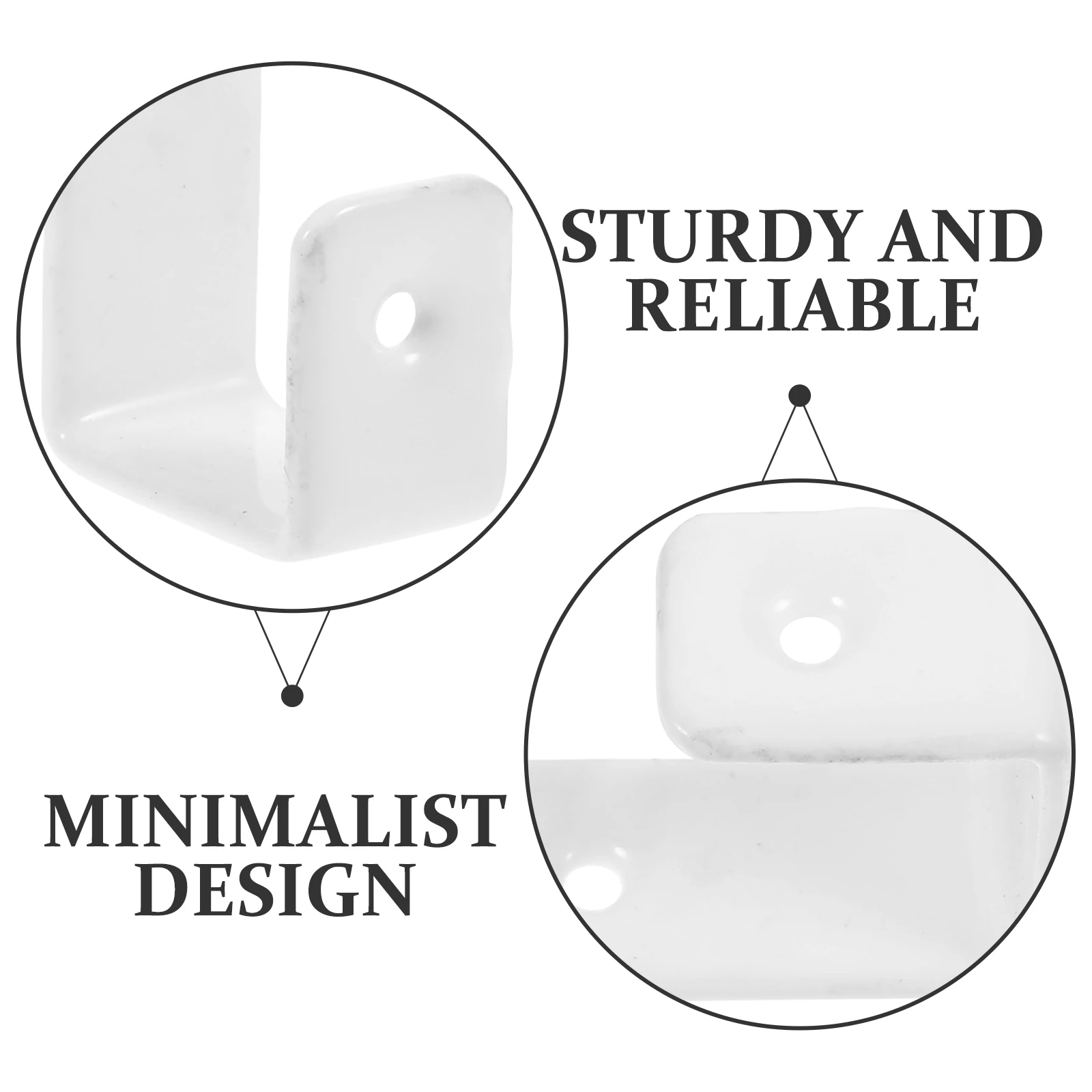 

Rubber Coated Hooks Bunk Bed Ladder 25MM Hollow Iron Mounting Brackets Sturdy Plastic Bedroom Accessories Easy DIY Installation