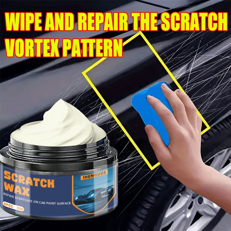 32g Magic Car Scratch Repair Wax - Wipes Away Nail Scratches & Fine Lines, Easy Fix for Minor Paint Damage